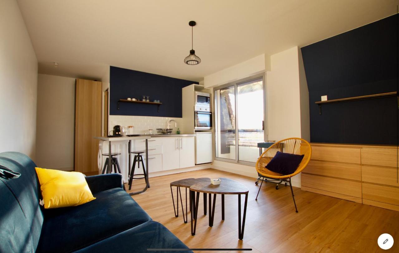 Joli Studio ☆ 100M De La Mer Et Du Centre Ville ☆ Cabourg Exteriör bild